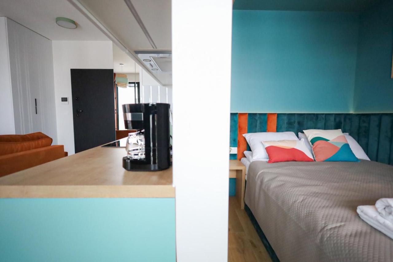 Glow Apartments, Apartamenty Stocznia Cesarska & Montownia 格但斯克 外观 照片