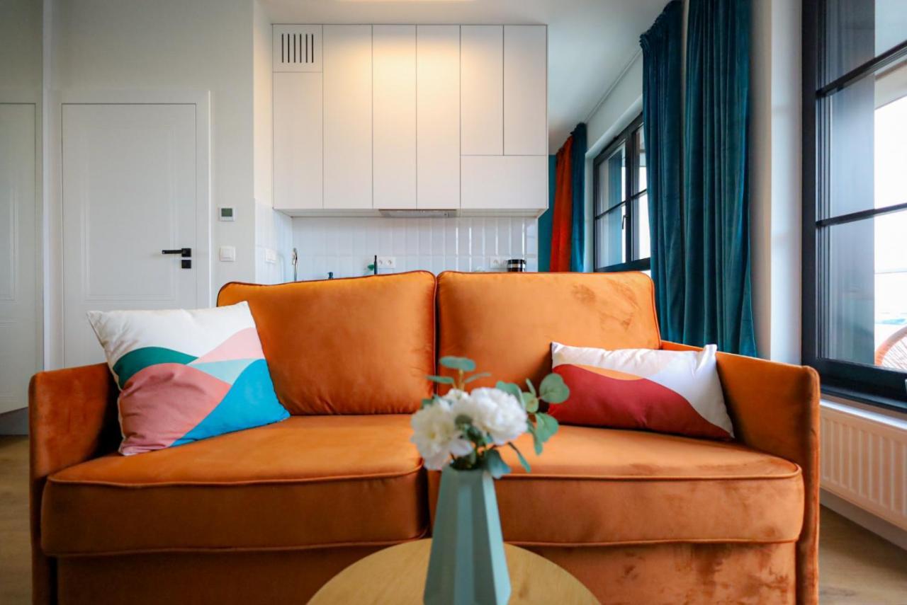 Glow Apartments, Apartamenty Stocznia Cesarska & Montownia 格但斯克 外观 照片