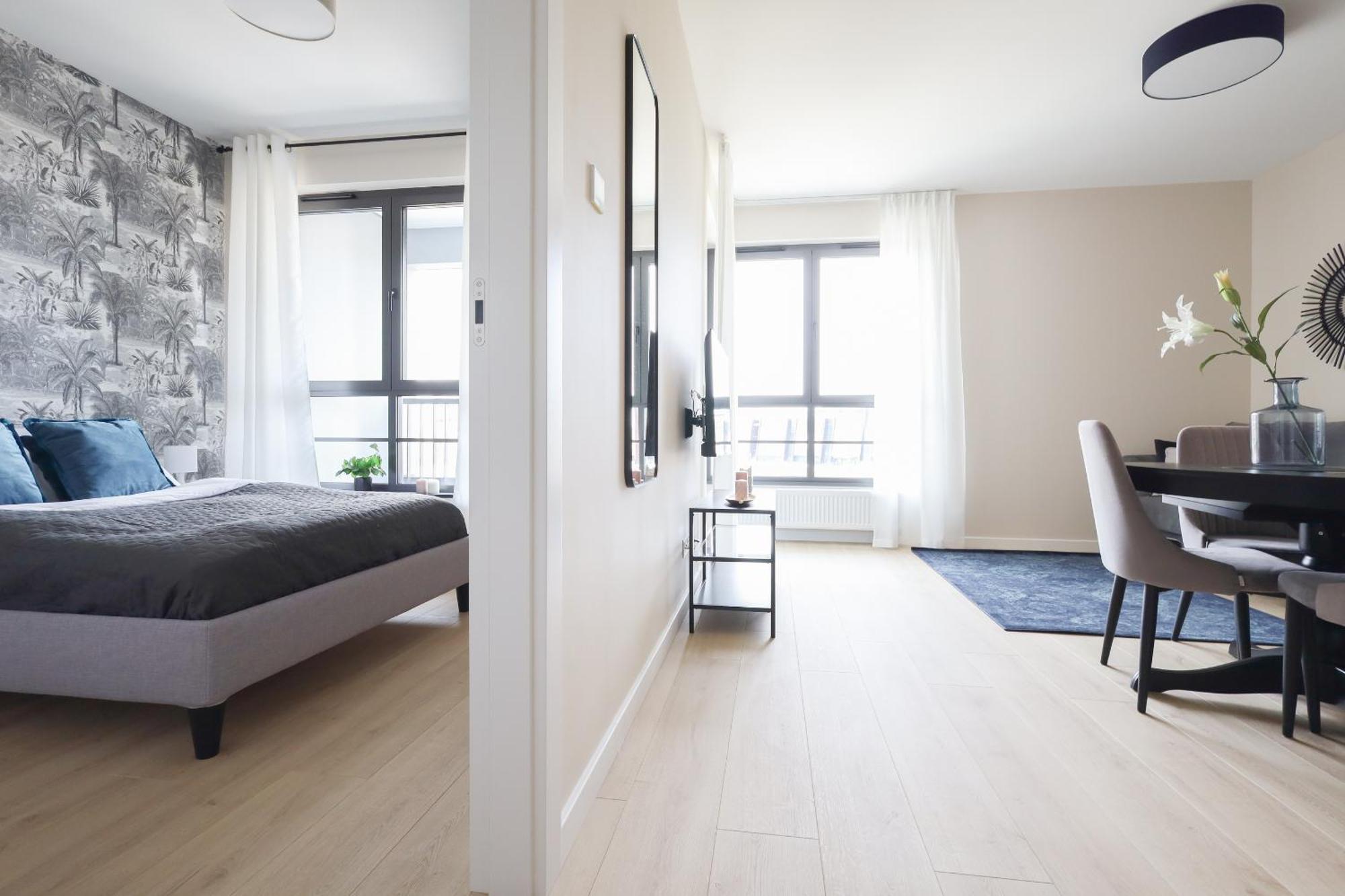 Glow Apartments, Apartamenty Stocznia Cesarska & Montownia 格但斯克 外观 照片